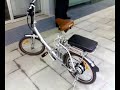 Autobús y bicicleta de hidrógeno