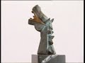 Cubist Horse of Guernica (Oxid. Green Bronze) - Sculpture