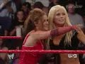 RAW: Bra And Panties Match:Mickie James & Candice Michelle Vs Torrie Wilson & Maria