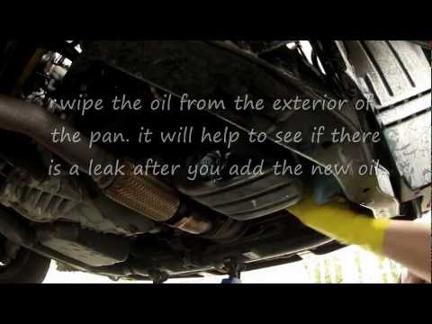 How to change oil hyundai accent 01-05