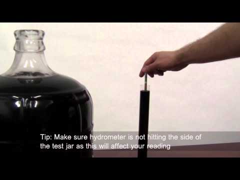 how to read hydrometer
