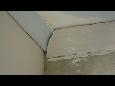 how to fit gyproc coving