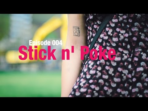 how to properly stick n poke