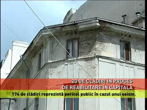 Bucureşti: 174 de clădiri reprezintă pericol public în cazul unui seism