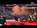 BNP Nick Griffin Question Time Protest
