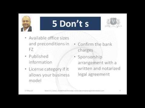Business Startup UAE | 5 Do s and Don't s Before Registering Your UAE Company