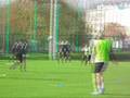 Trening Korony przed meczem z Dolcanem Ząbki