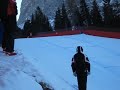 ski downhill jump 