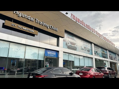 Bảo dưỡng xe tại Hyundai Trường Chinh #otogiare #hyundai #accent #creta #tucson #stargazer #elantra