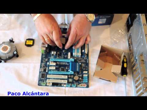 core i5 - Montar un ordenador desde cero con procesador INTEL CORE I5 PRIMERA PARTE TUTORIAL DE MONTAJE PASO A PASO EN ESPAÑOL COMPONENTES: PLACA BASE: GIGABYTE Z77-DS...