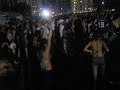Ultra 2008 - Dave posing in front of hot dancers