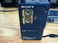 Sony M-1PD stereo microcassette corder