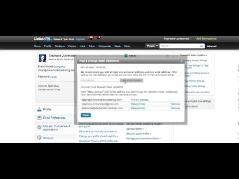 how to remove name from linkedin
