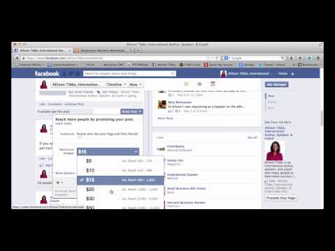 how to boost post on facebook