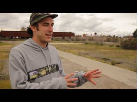 Tony Manfre - Tony Manfre tears up an undisclosed rural DIY and talks about his chickens in this 5 and 5 for Independent Trucks and Strange Notes.
