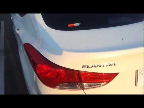 Hyundai Elantra K&N Performance Air Filter Installed