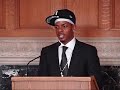 ジェロ　カリフォルニア大学バークレー校授賞式でのスピーチ