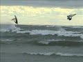 Windsurfing Sandbanks Ontario in 45 knots