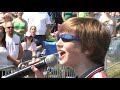 Anthonty Gargiula sings the National Anthem at Countryfest