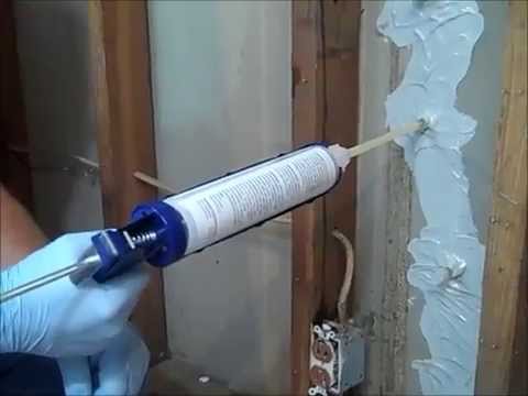 how to patch concrete wall