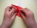 corazon con alas en origami no.1