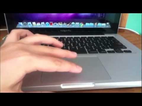 how to enable right click on a macbook pro