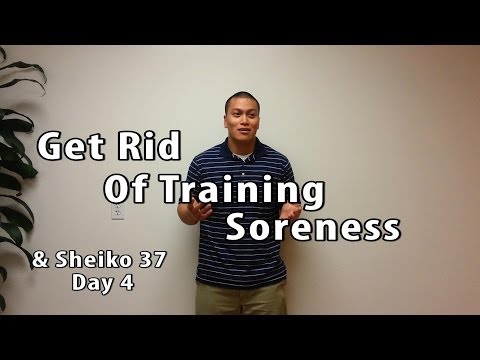 how to get rid or sore muscles