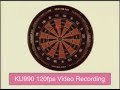 LG Viewty 120 fps slow motion video recording dart demo
