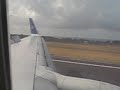Garuda Indonesia Boeing 737 800 NG landing in Denpasar Bali