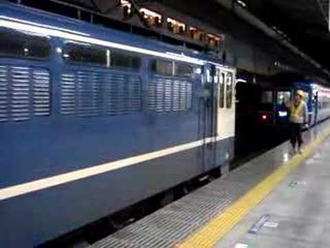 2007.10.18 東京駅　寝台急行銀河　出発前。