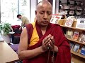 Tibetan Monks - Blessing a Japa