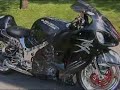 Steve Nunez airbrushes \"Busanator\" Suzuki Hayabusa
