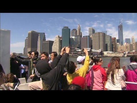 tourism - Chinese tourism to New York City and elsewhere grows. CNN's Richard Roth reports from Manhattan. For more CNN videos, visit our site at http://www.cnn.com/vi...