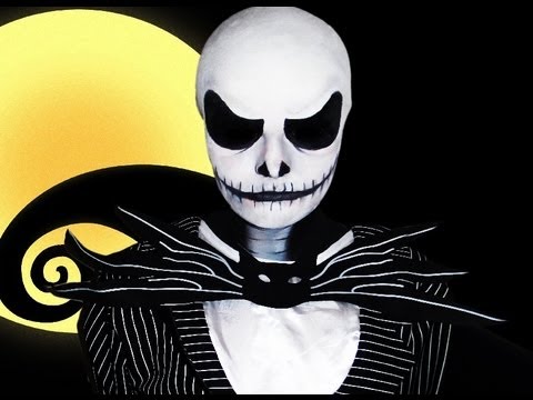 Jack Skellington - The Nightmare Before Christmas - Makeup Tutorial!