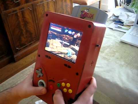 how to turn a nintendo 64 into a handheld