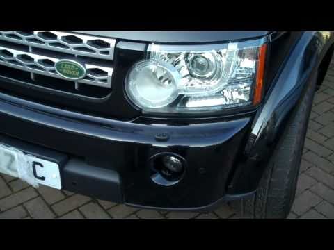 How to remove the fog lamp bezels on Land Rover Discovery 4