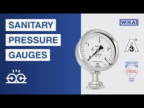 Safe pressure measurement in sanitary applications