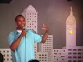 Sidney Gantt Standing Up Doing Comedy