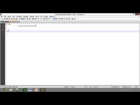 how to define php function