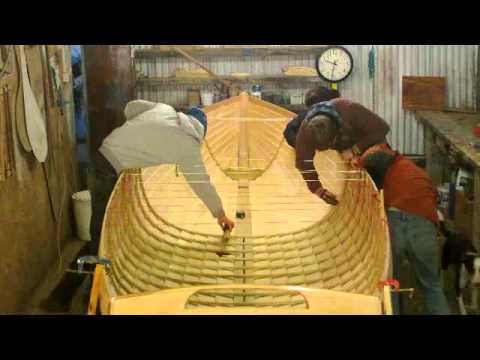 Clinker Boat Ribs.WMV