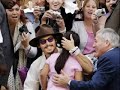 Johnny and Fans