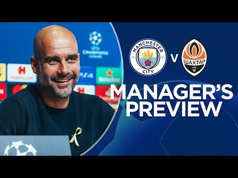 Video: Pep Guardiola previews City v Shakhtar | PRESS CONFERENCE