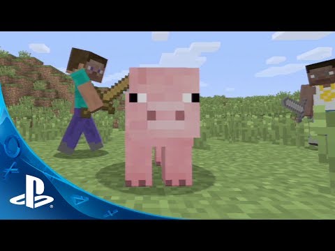 Видео № 0 из игры Minecraft (Б/У) [PS4]