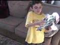 Boba Fett Lego Slave 1 Ship review demo by 8 year old