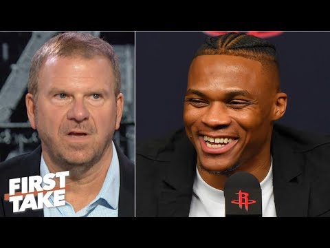 Video: Tilman Fertitta: Time for Westbrook and Harden to step up in the playoffs | First Take