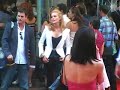 maggie grace, jorge garcia, daniel dae kim attend the uk premiere of pirates of the caribbean 2.