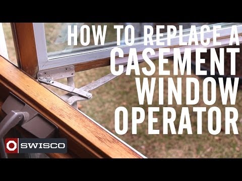 how to repair awning window crank