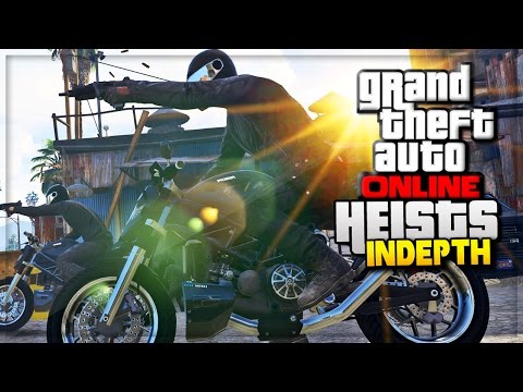 GTA 5 Online Heist DLC Official GTA Online Gameplay Images Breakdown! (GTA 5 Heist Online Update)