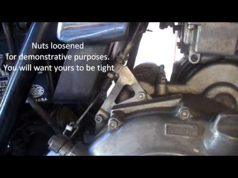 how to adjust xs400 clutch