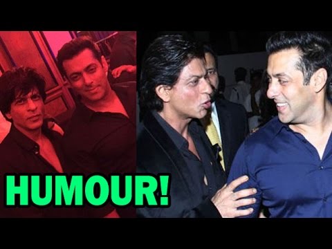 Shahrukh Khan & Salman Khan's humorous conversation | Bollywood News